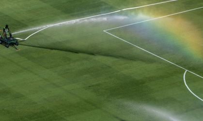 Gramado de estádio da Copa do Mundo