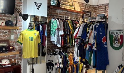 "Es de Época", brechó de futebol na Cidade do México