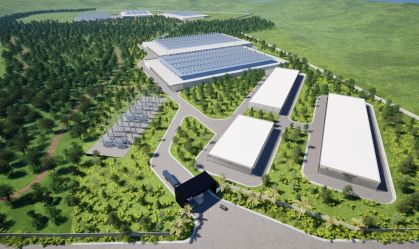 Imagem mostra projeção de Data Center em Uberlândia (MG)