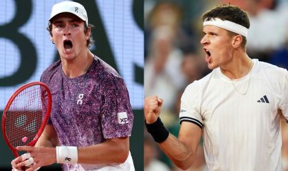 João Fonseca e Jakub Mensik duelam pelas quartas de final de Roland Garros