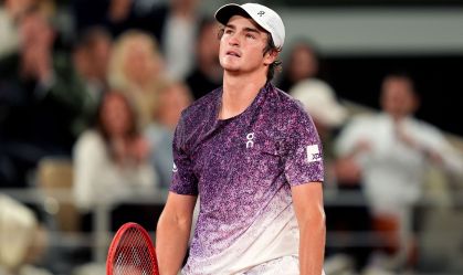 João Fonseca em Roland Garros