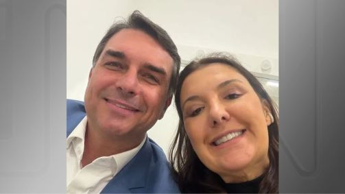 Flávio Bolsonaro (PL-RJ) e Daniella Marques