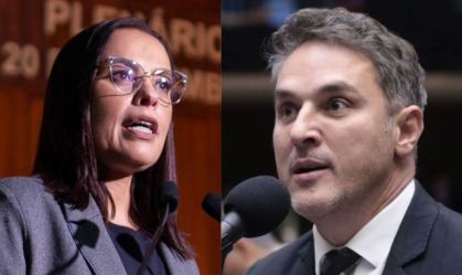 Juliana Brizola (PDT) e Luciano Zucco (PL)