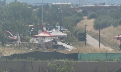 Local de queda de avião na França