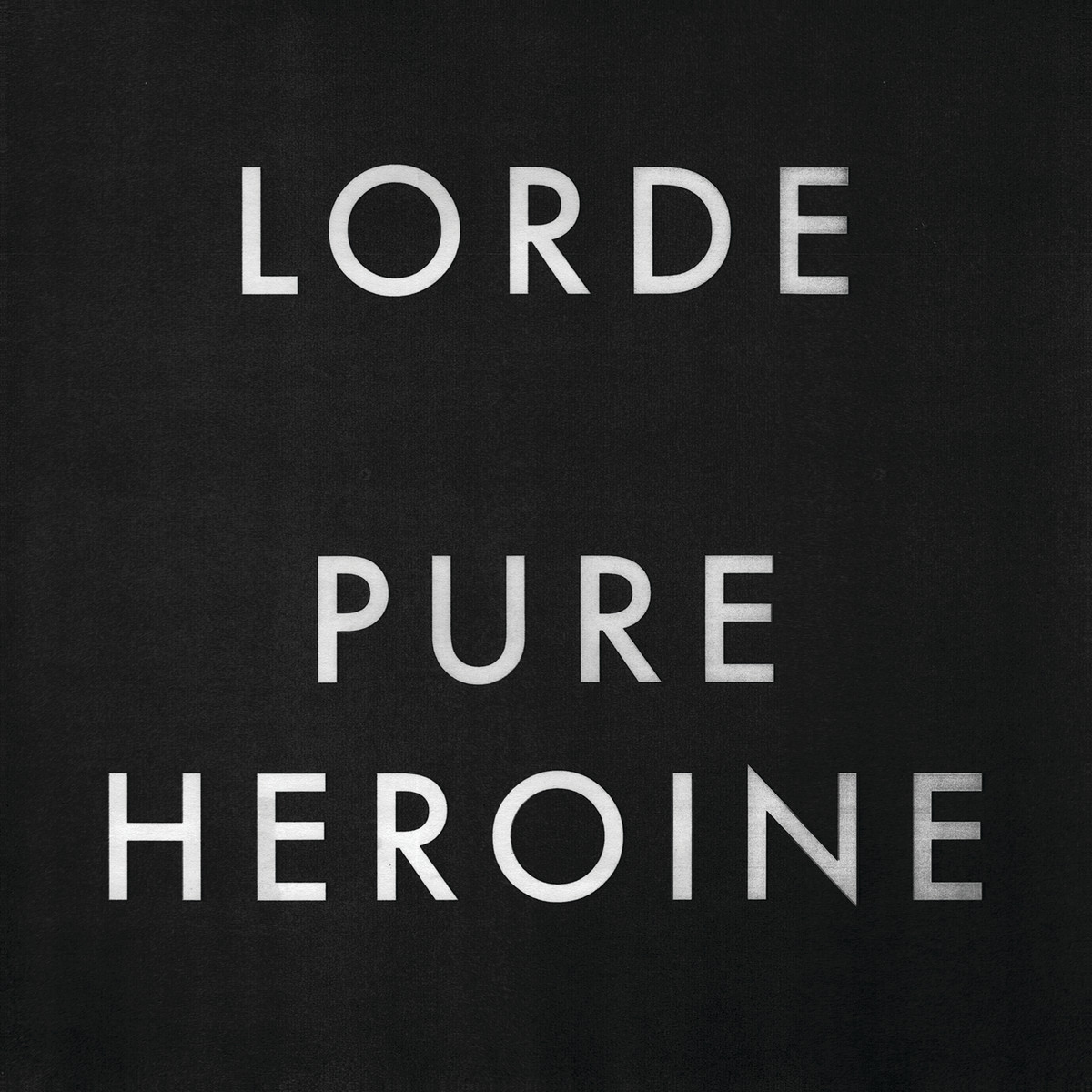 "Pure Heroine" (2013), Lorde • Reprodução