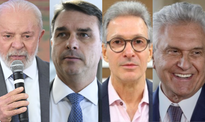 _Lula, Flávio,Zema, Caiado