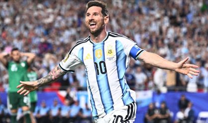 Messi chegou aos 16 gols em Copas do Mundo