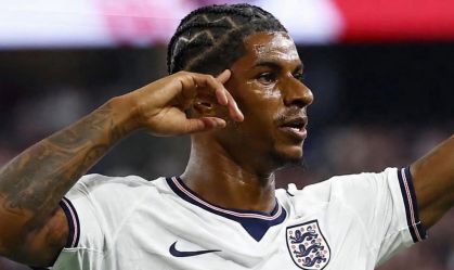 Imagem de destaque do post: Rashford vai bem e disputa vaga no ataque inglês para partida contra Gana