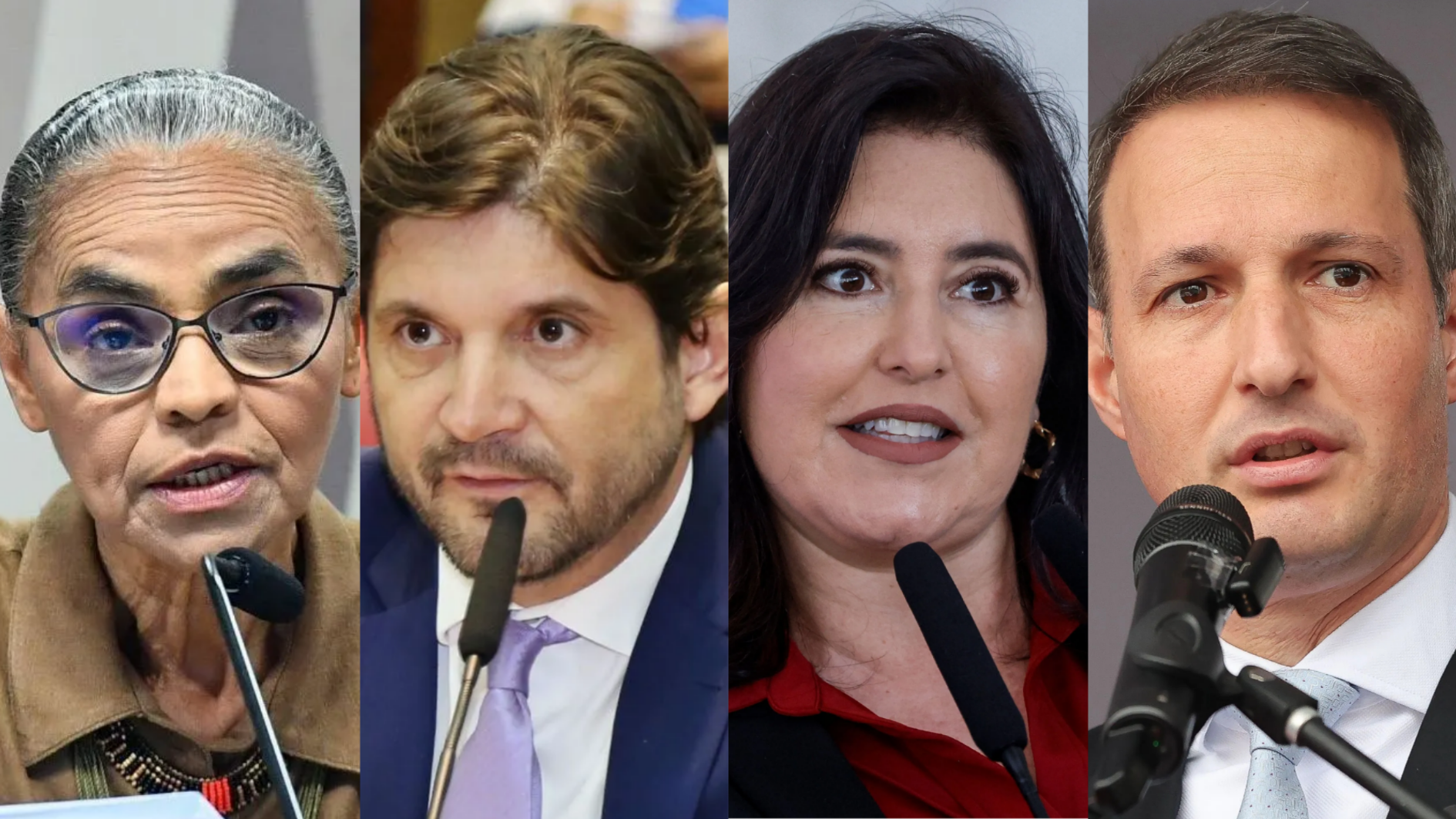 Imagem de destaque do post: Vox Brasil: Marina, André, Tebet e Derrite brigam pelo Senado em SP