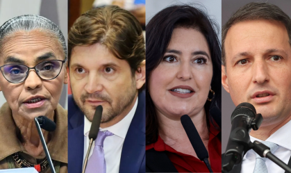 Imagem de destaque do post: Vox Brasil: Marina, André, Tebet e Derrite brigam pelo Senado em SP