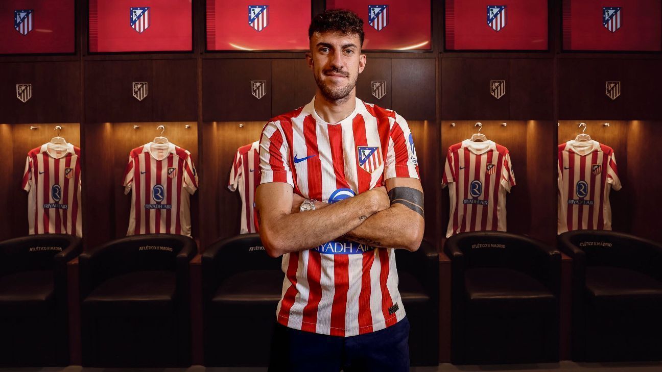 Matteo Ruggeri, jogador do Atlético de Madrid