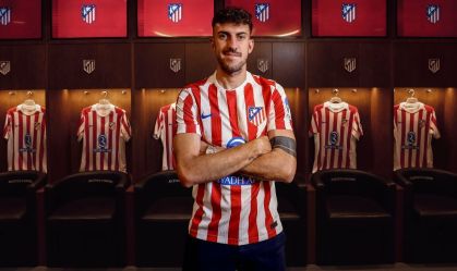 Matteo Ruggeri, jogador do Atlético de Madrid