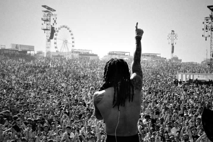 Matuê vystupuje na Rock in Rio Lisabon • Pedro Azubu