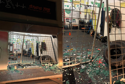 Personal trainer tem estúdio destruído por ex-marido de cliente em MS