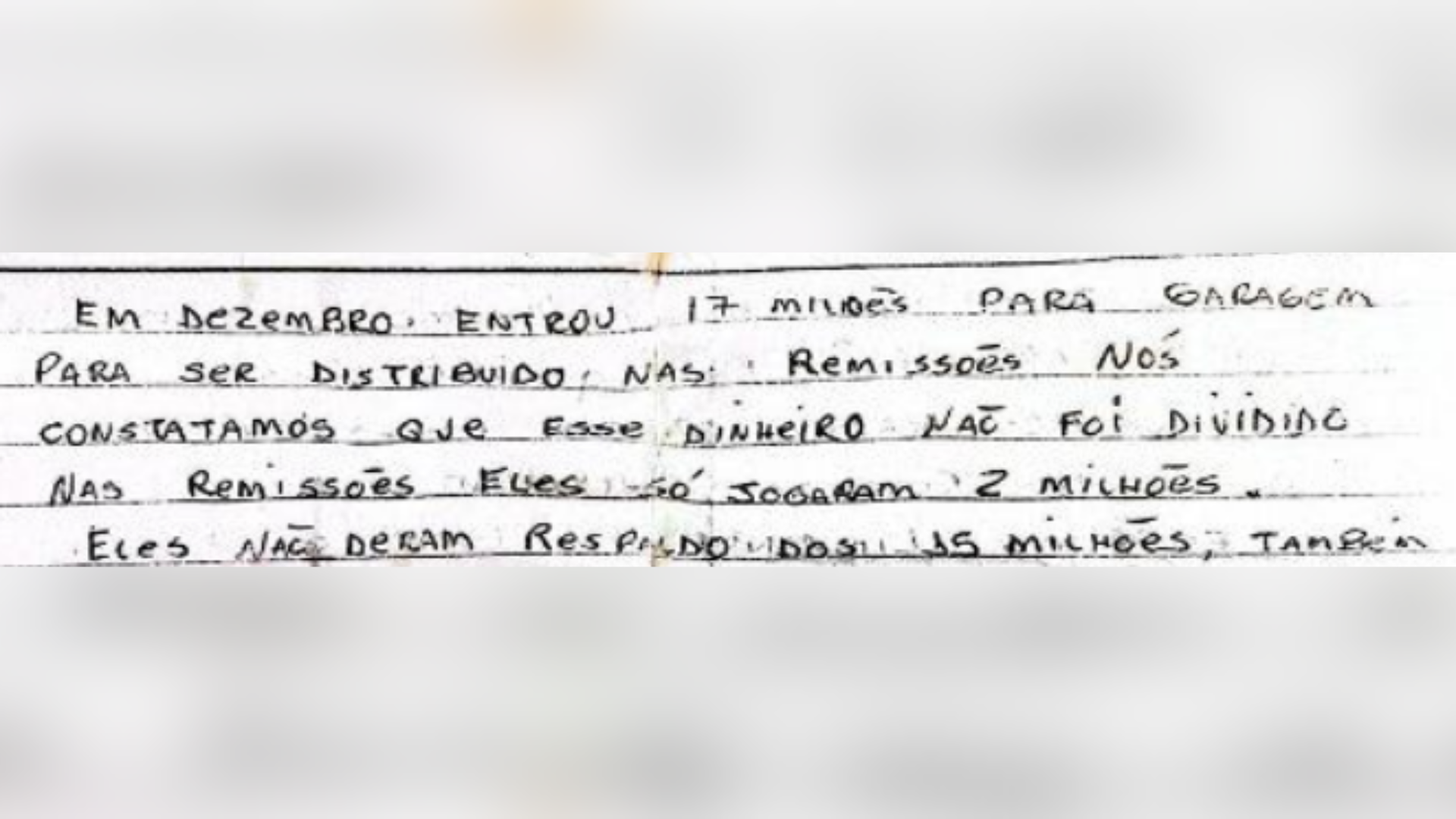 "Salve do PCC" que aponta ligação de vereador Senival Moura (PT) e facção • Reprodução