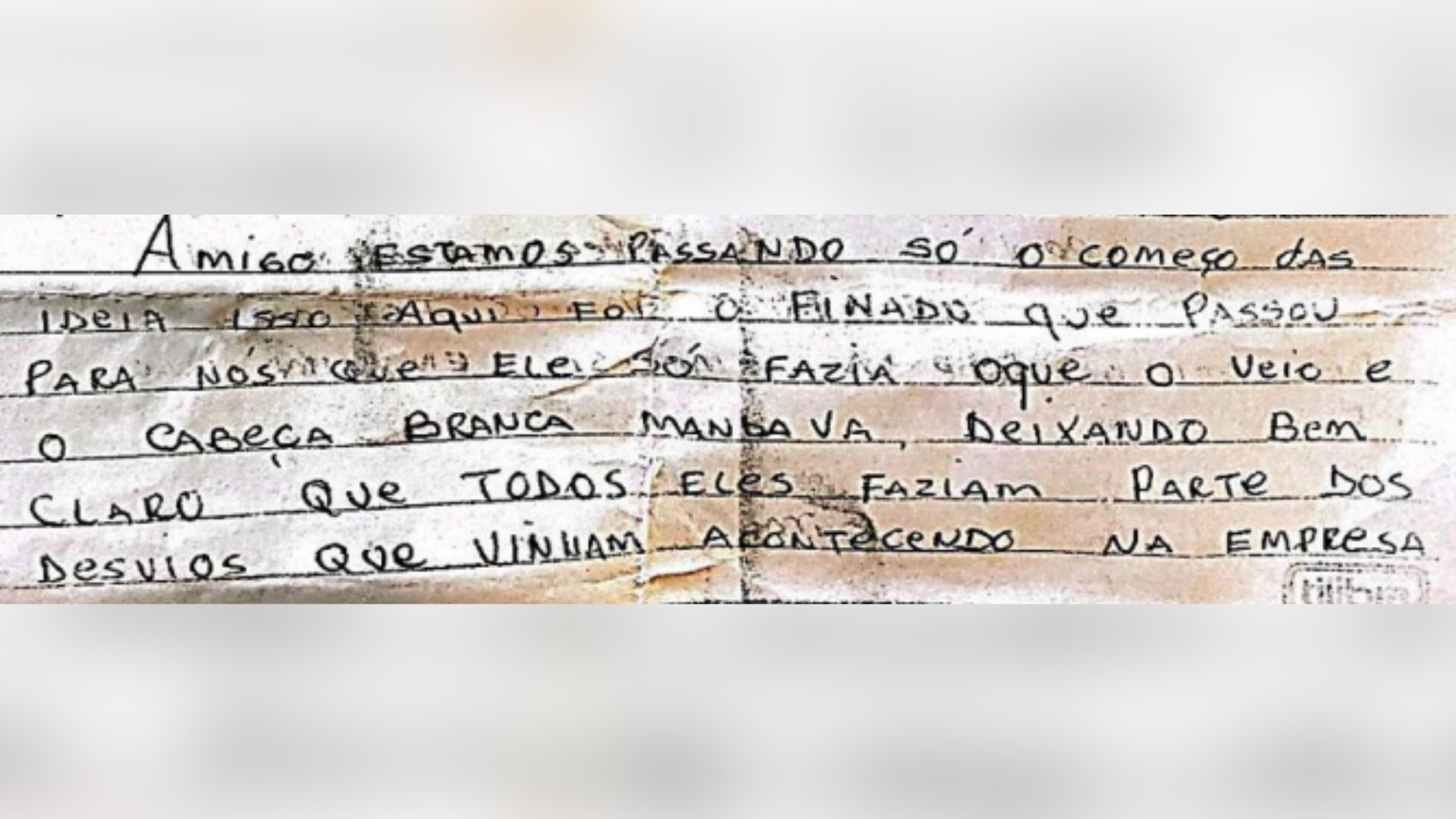"Salve do PCC" que aponta ligação de vereador Senival Moura (PT) e facção • Reprodução
