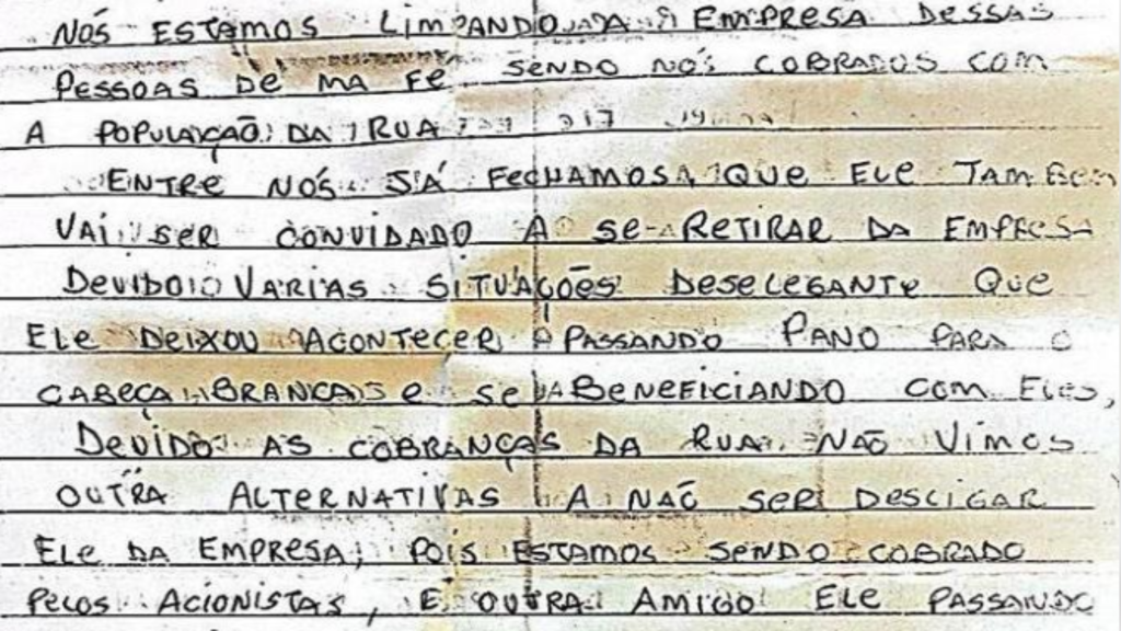 "Salve do PCC" que aponta ligação de vereador Senival Moura (PT) e facção