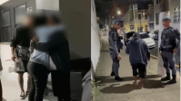 Vídeo: idosa é esfaqueada durante tentativa de roubo no Centro de SP