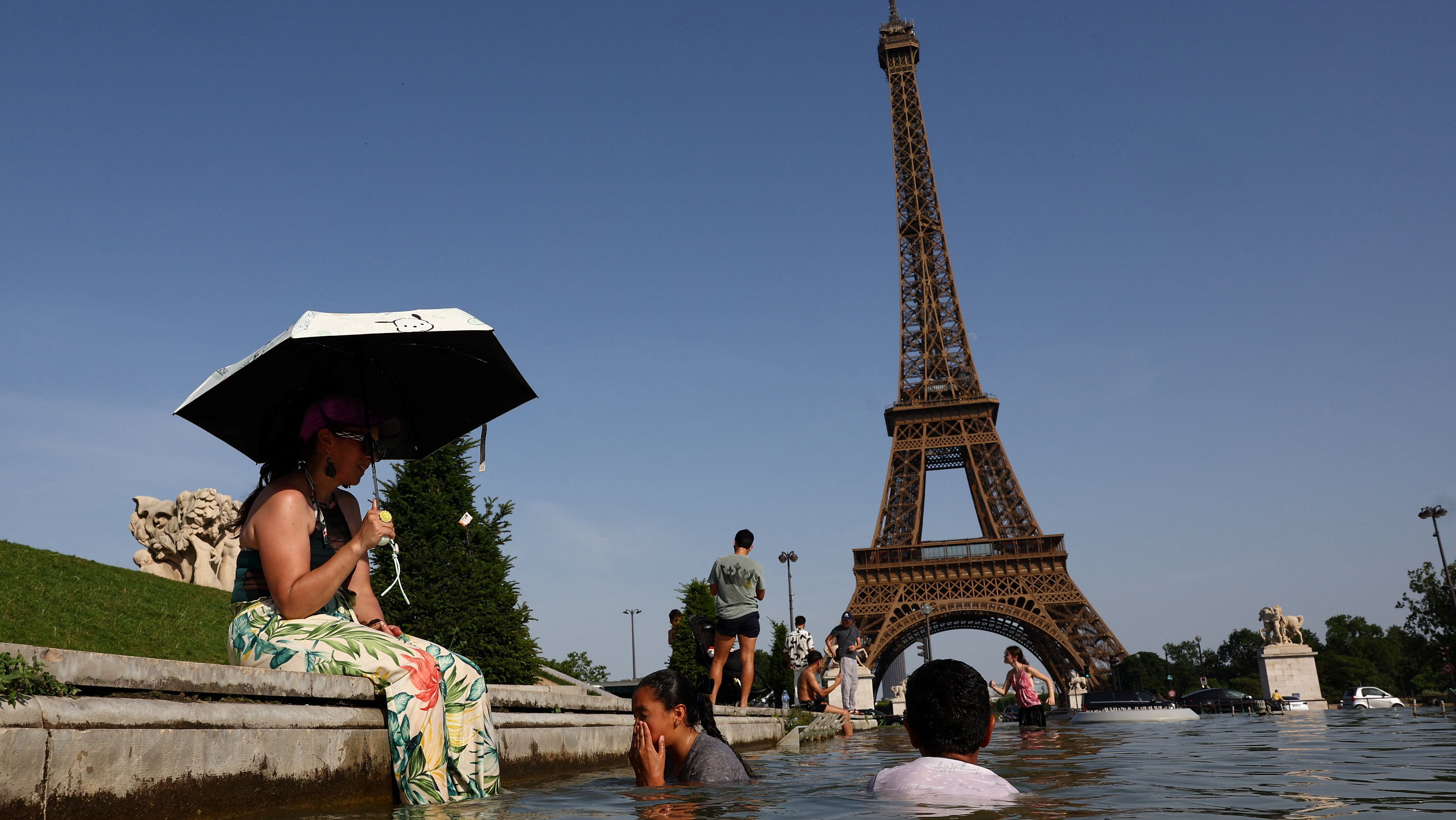 Onda de calor atinge a França