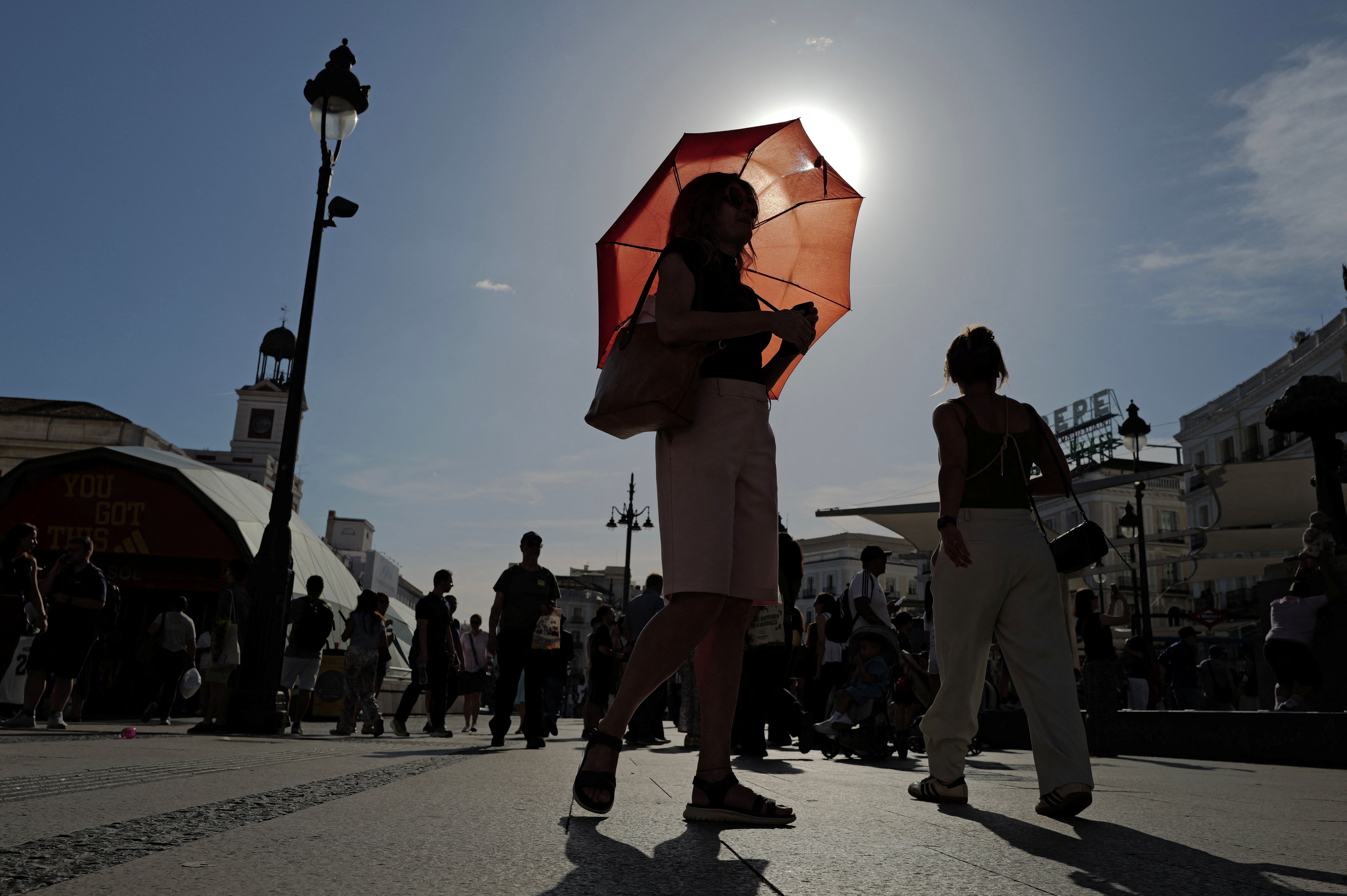 Onda de calor em Madri