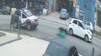 Novo vídeo mostra PM atirando em homem com facão em SP; assista
