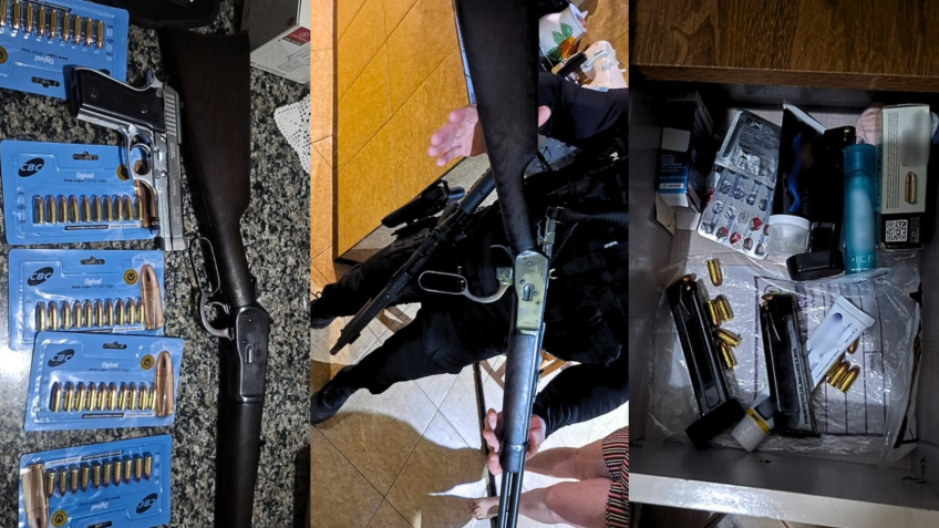 Operação “Lucas 3:14” cumpre mandados contra grupo investigado por homicídios, pistolagem e fraude processual no ES e MG • Divulgação/PCES