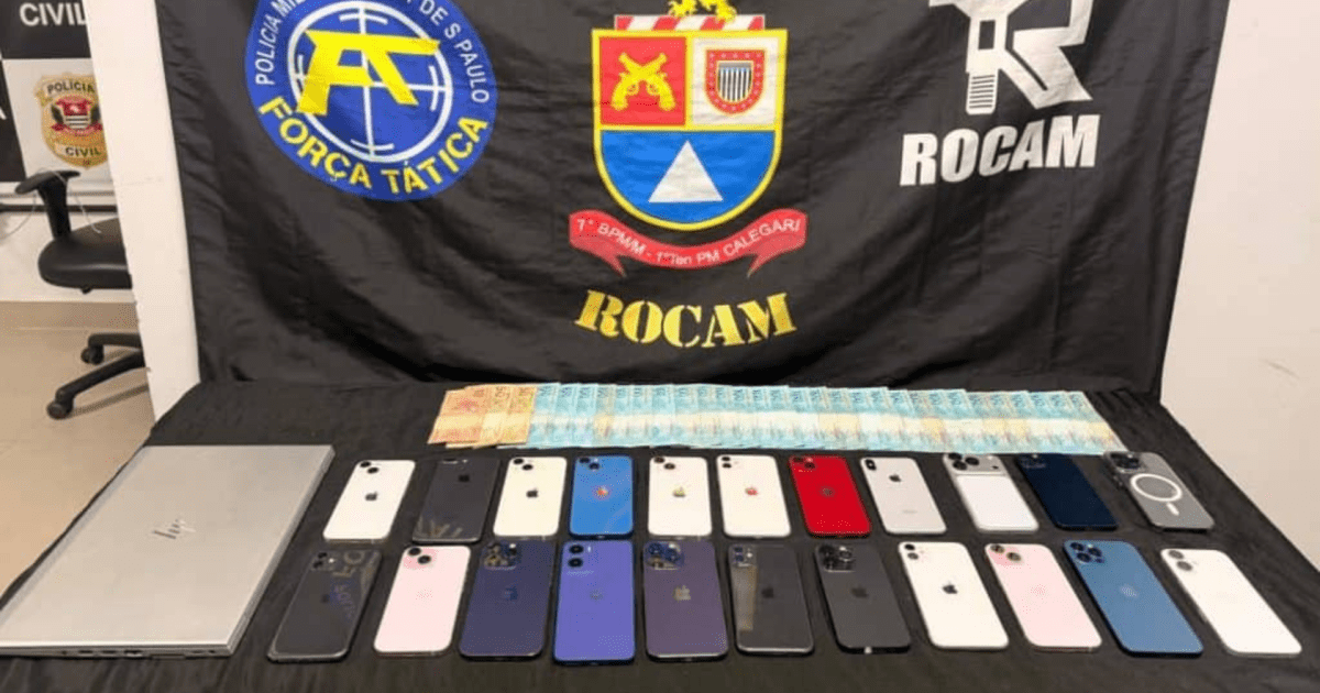 Homem é preso com 21 celulares furtados no Centro de SP