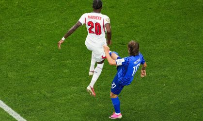 Imagem de destaque do post: Pênalti contra a Inglaterra é o primeiro cometido por Modric na carreira