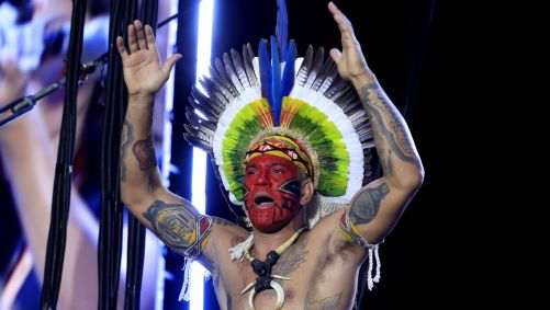Poatan durante pesagem no UFC