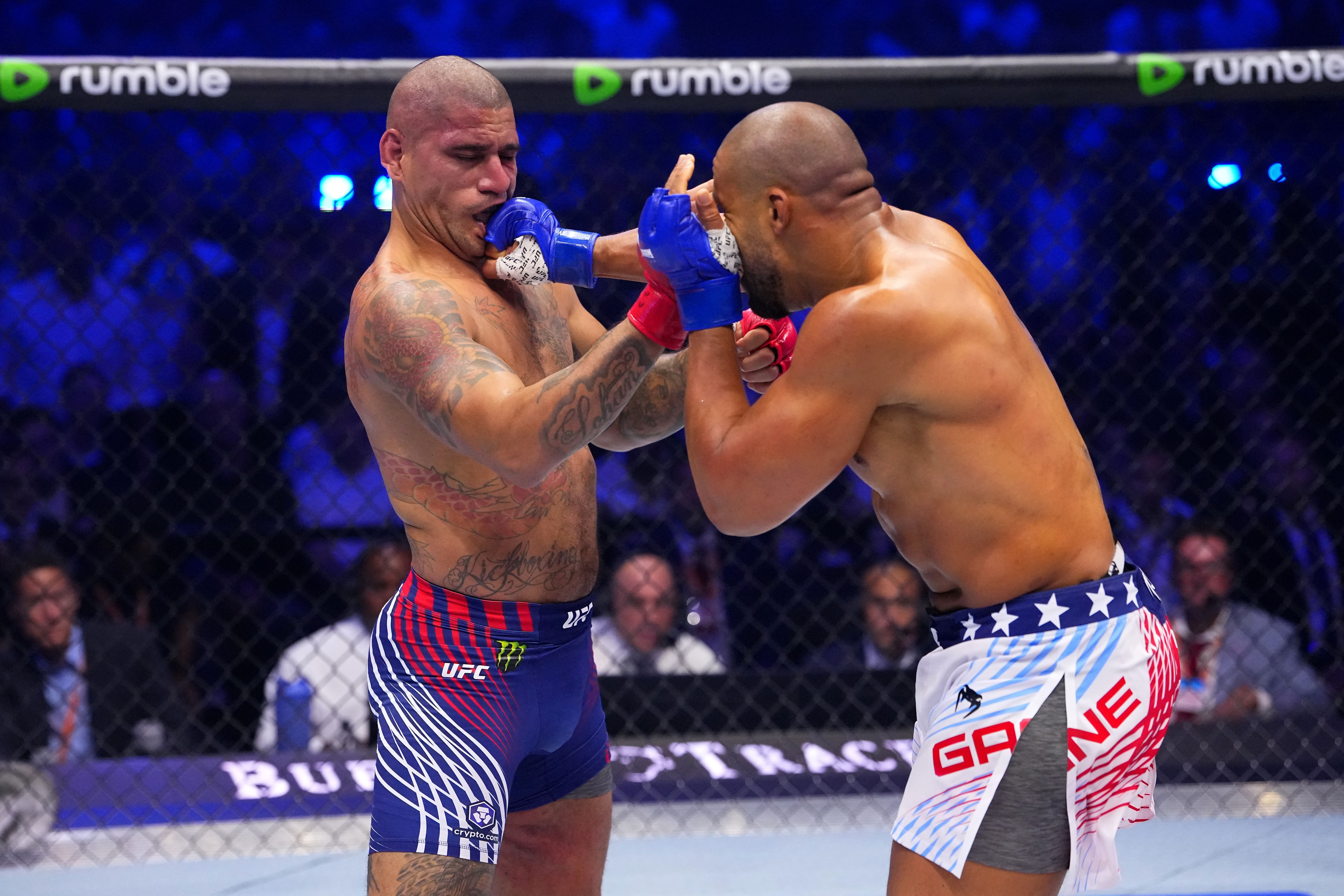 Poatan foi derrotado por Gane no UFC Casa Branca