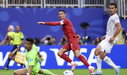 Imagem de destaque do post: Cristiano Ronaldo desencanta, e Portugal goleia o Uzbequistão na Copa