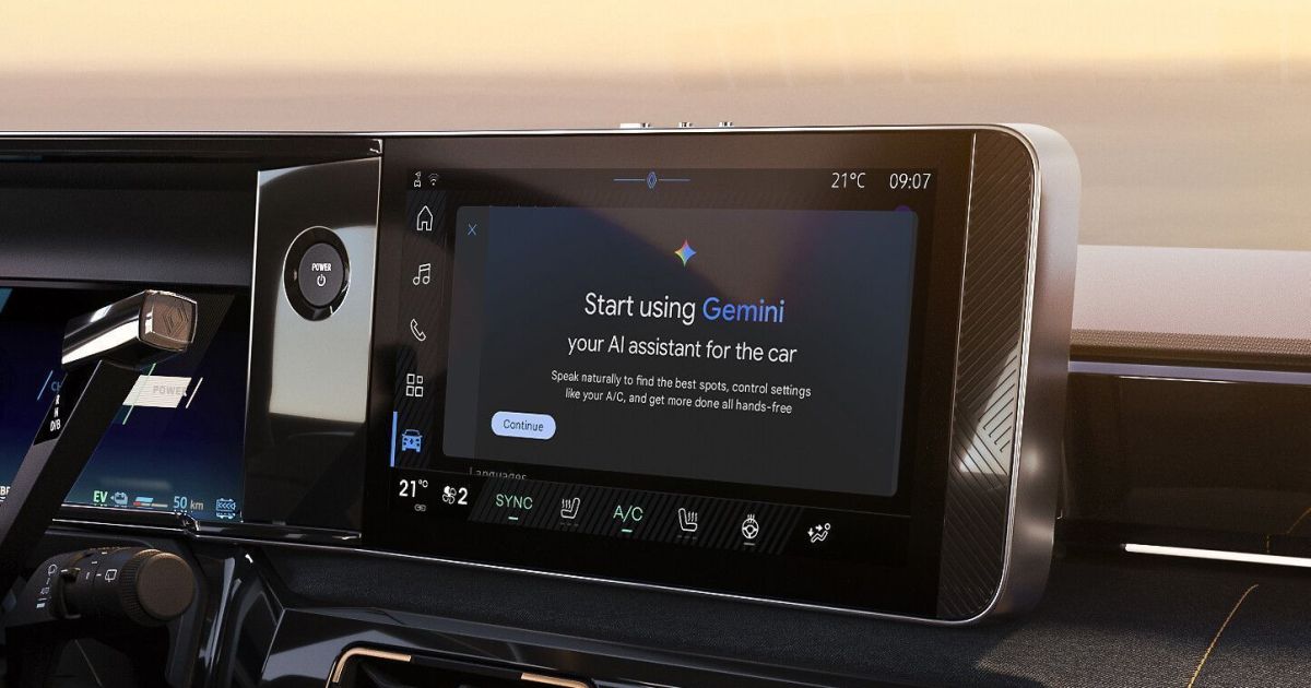 Renault integra Gemini a carros já nas ruas, via atualização “over-the-air”