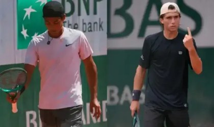 Luis Guto Miguel e Leonardo Storck Franca disputarão semifinal de Roland Garros juvenil