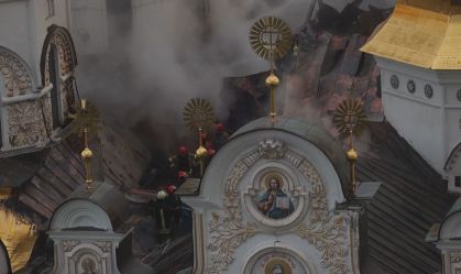 Rússia nega ter atingido mosteiro de Kiev