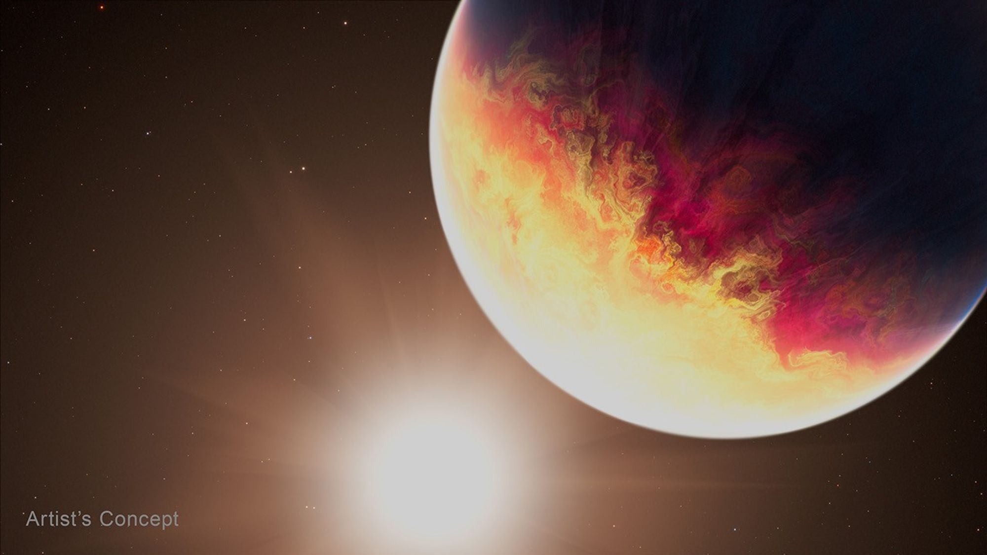 Exoplaneta quatro vezes maior que Júpiter está sendo 
