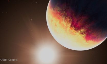 Exoplaneta quatro vezes maior que Júpiter está sendo "torrado" no calor
