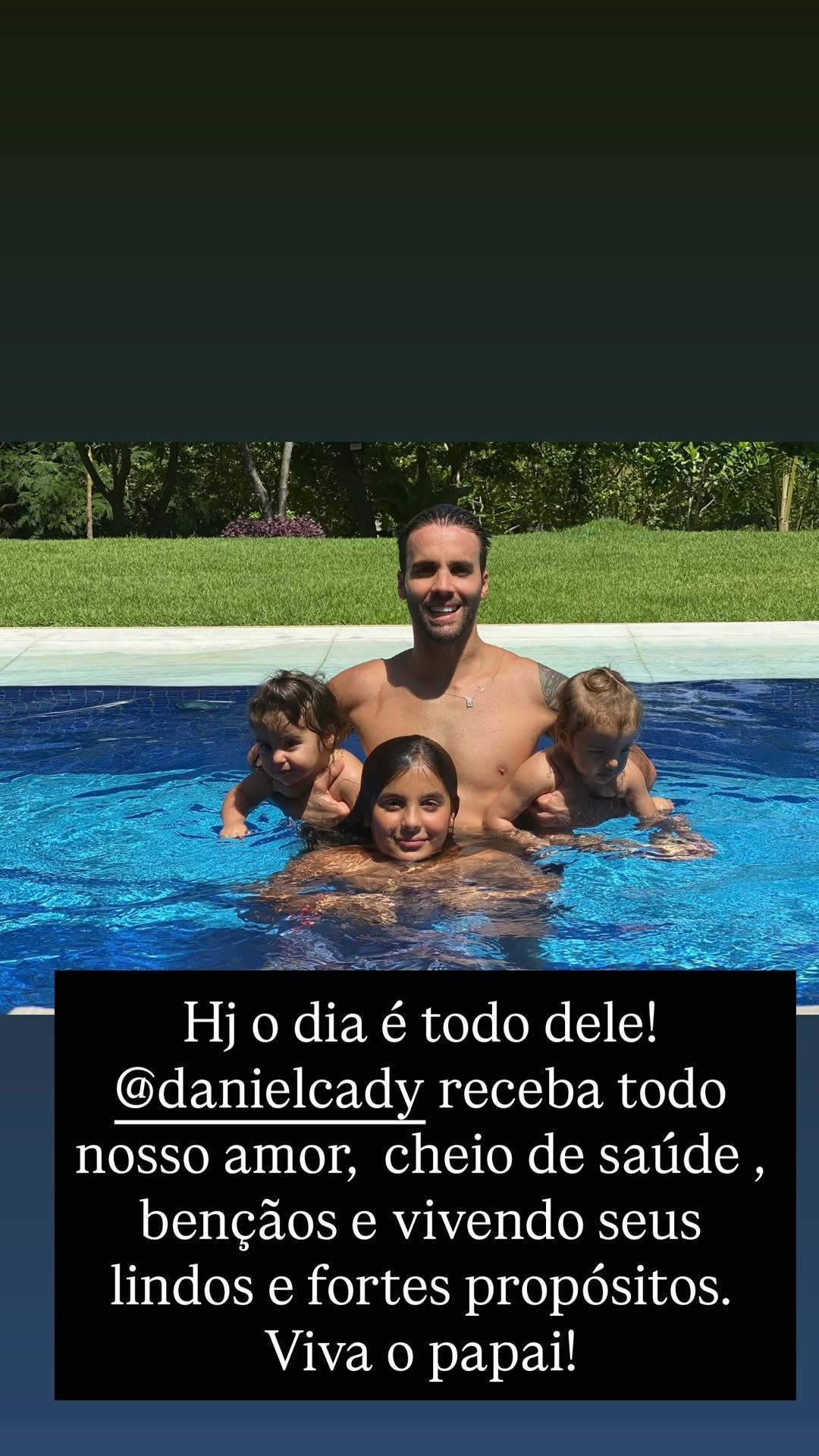Ivete Sangalo desejou parabéns ao ex-marido, Daniel Cady • Instagram/@ivetesangalo