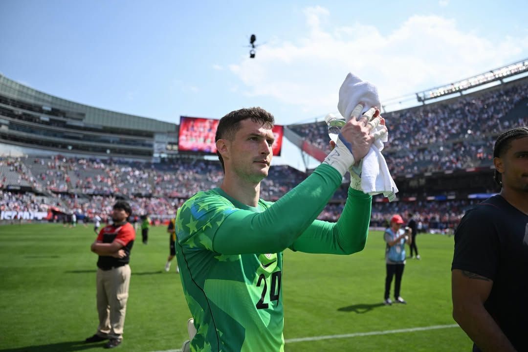 Matt Freese, goleiro dos Estados Unidos • Instagram/mattyicefreese