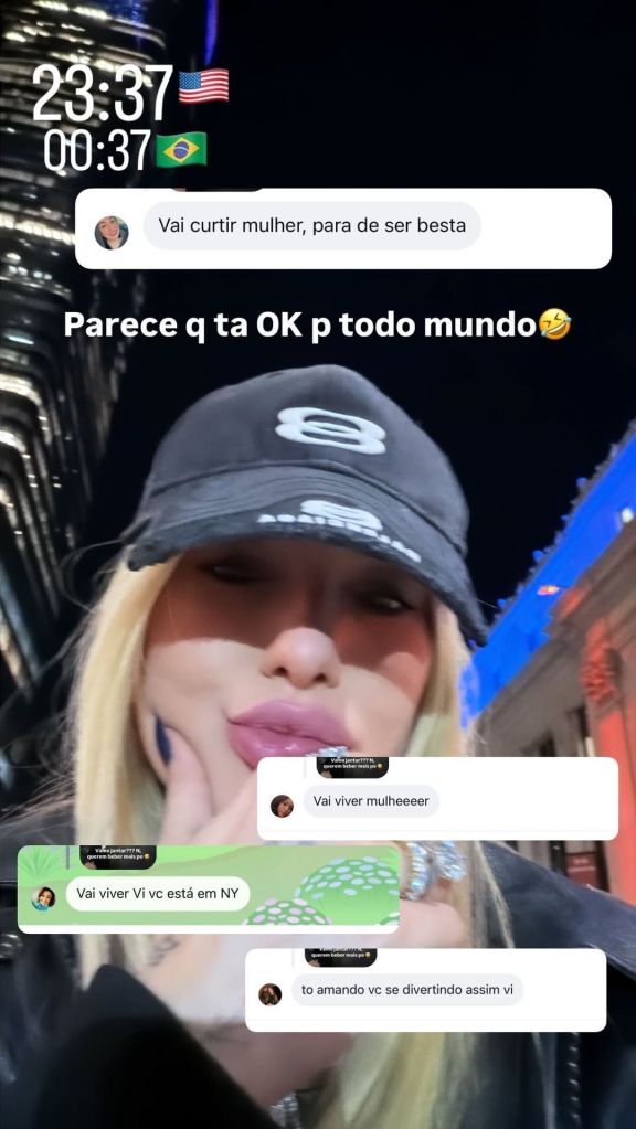 Reação de fãs à publicação de Virginia Fonseca