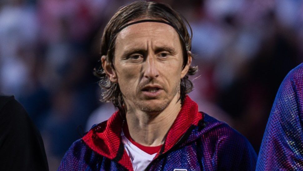 Modric a serviço da seleção croata