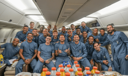 Seleção Brasileira embarcou para os Estados Unidos