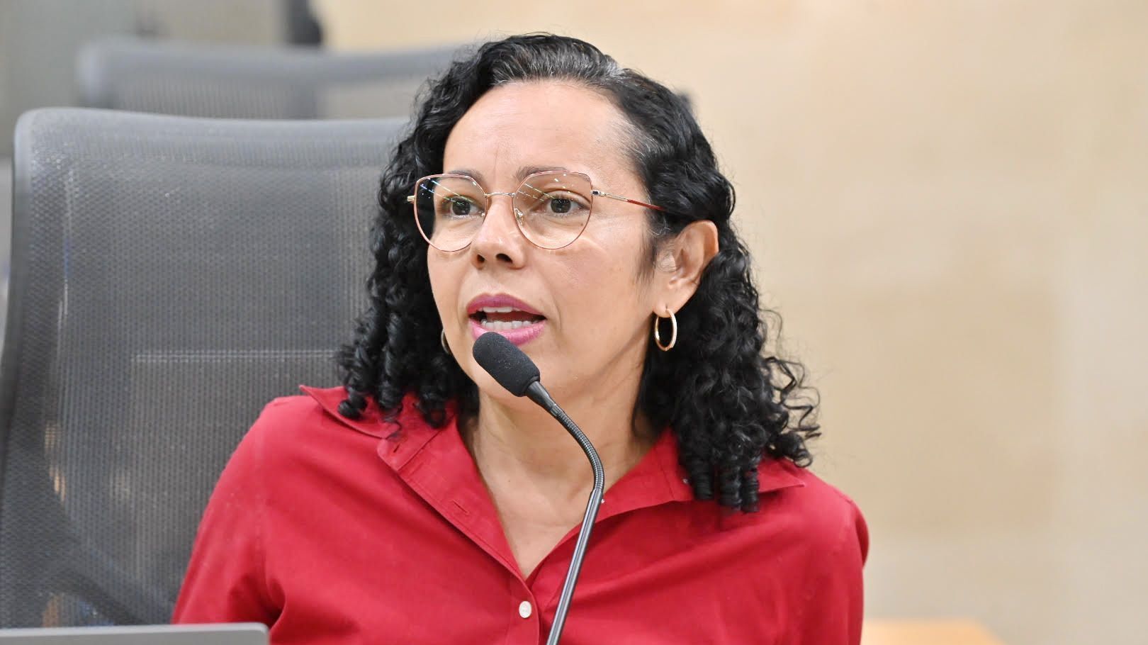 A deputada estadual Divaneide Basílio (PT-RN)