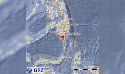 Terremoto é registrado nas Filipinas