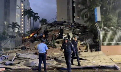 Destruição causada por terremotos na Venezuela