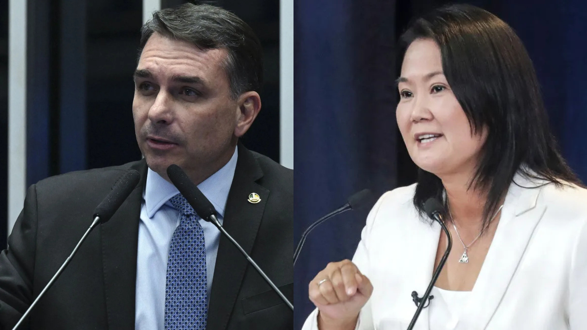 Flávio e Fujimori