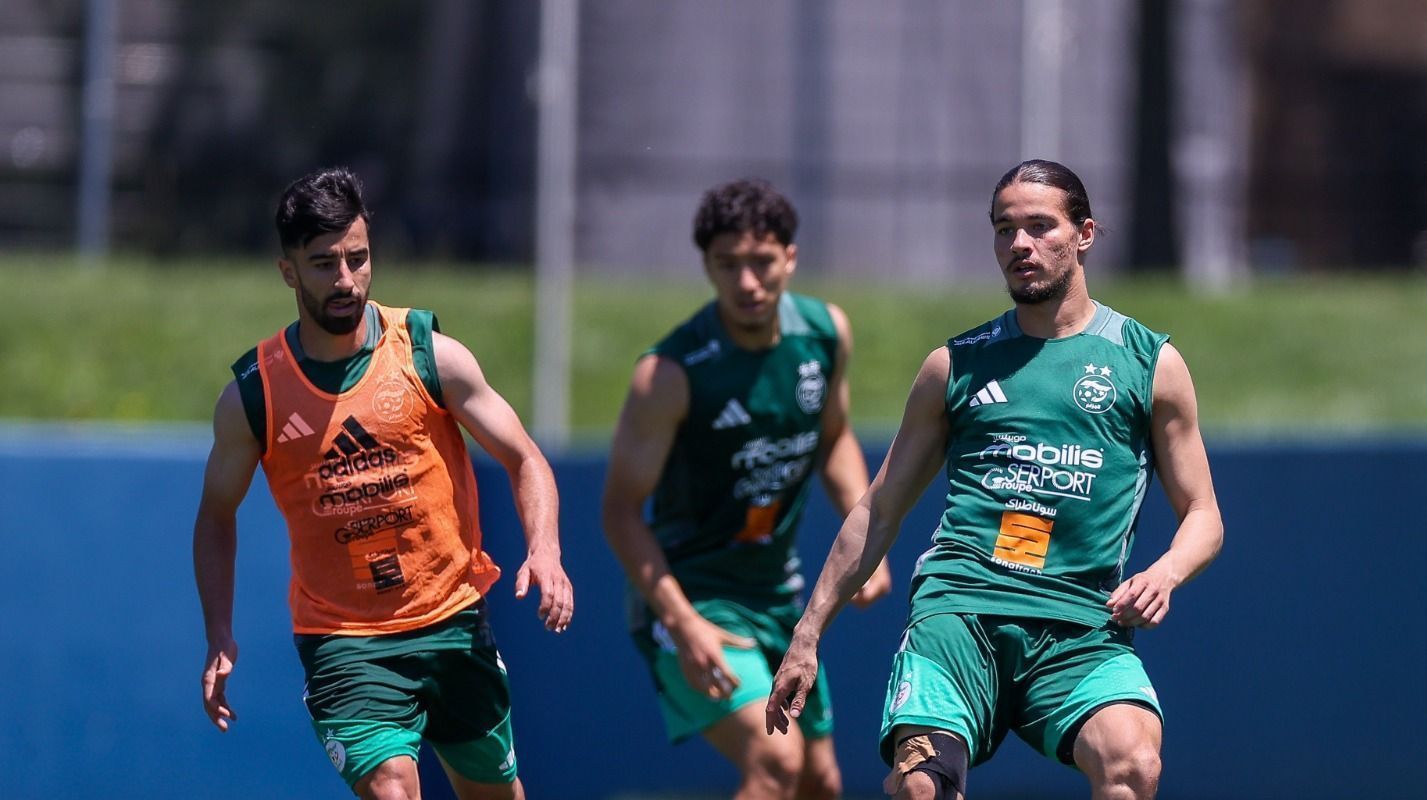 Treino da Argélia em Lawrence, no Kansas
