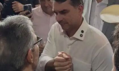 Flávio Bolsonaro e Zema