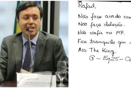 “Não confie no MP”: cartas revelam orientações de ex-auditor preso em SP