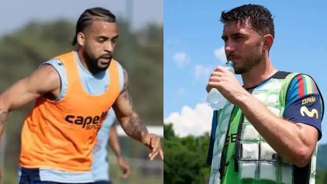 Stiven Moreira e Aymeric Laporte