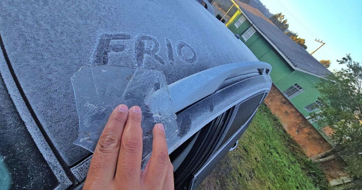 Onda de frio pode trazer neve e temperaturas abaixo de 0ºC no Brasil